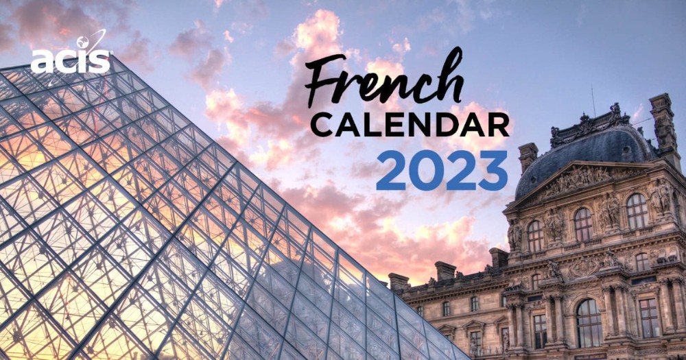 French Calendar 2023 
